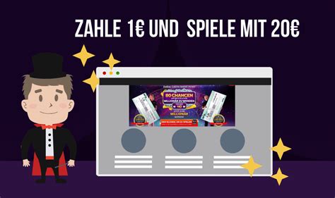1 einzahlen casino 2019 Online Casinos Deutschland