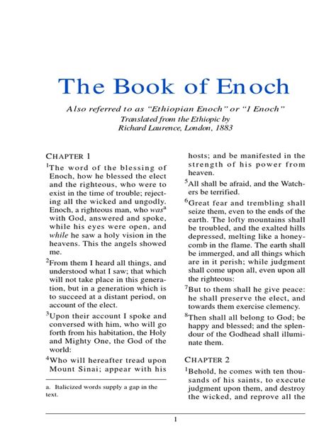 1 Enoch Pdf