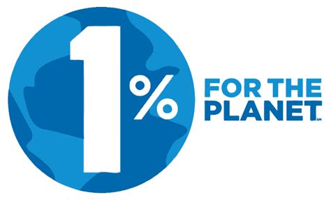 1 for the planet. 1% for the Planet is a globally recognized certification that represents thousands of businesses and environmental partners. Millions of people around the world trust the 1% for the Planet logo as a certified seal against greenwashing. 