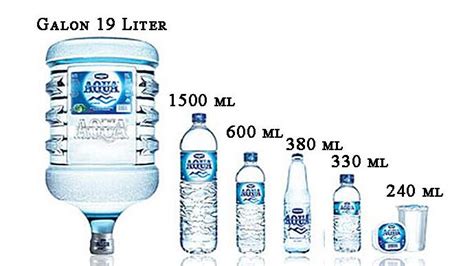 1 galon berapa liter