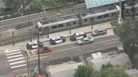 1 hospitalized after Metro train stabbing in Highland Park