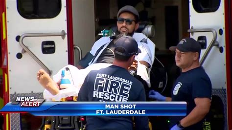 1 hospitalized after being shot in Fort Lauderdale