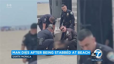 1 hospitalized after stabbing near Santa Monica Beach