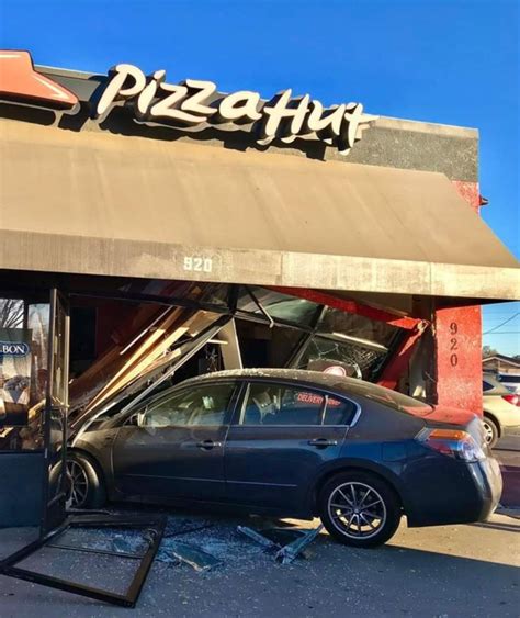 1 hospitalized after truck crashes into Hollywood pizza shop
