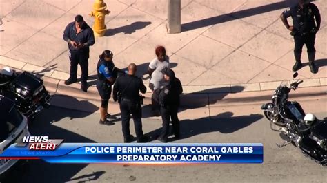 1 in custody after police search for suspects near Coral Gables Prep Academy