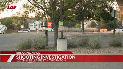 1 injured, 1 arrested in Thornton shooting