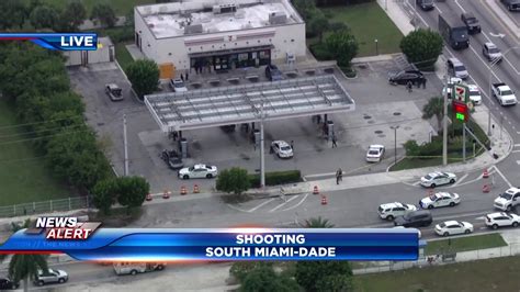1 injured after shooting at 7-Eleven in South Miami Dade; suspect at large