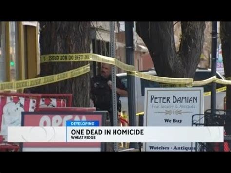 1 killed in Wheat Ridge homicide