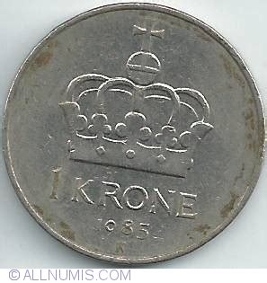 1 krone 1985