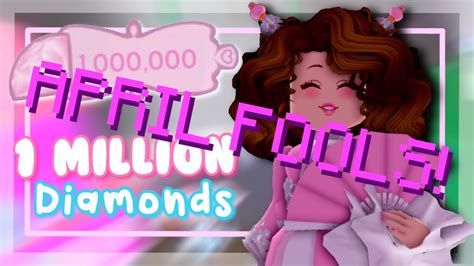 3. 1 Million Diamonds Giveaway 2023. In this giveaway, 1 lucky winner won and received one million Diamonds! This Royale High giveaway ended with over 18 …. 
