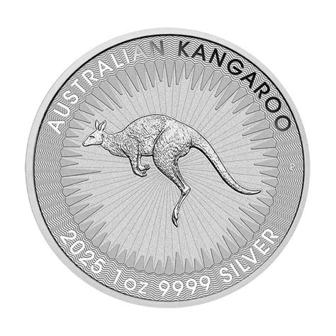 1 oz silber kangaroo känguru auflage