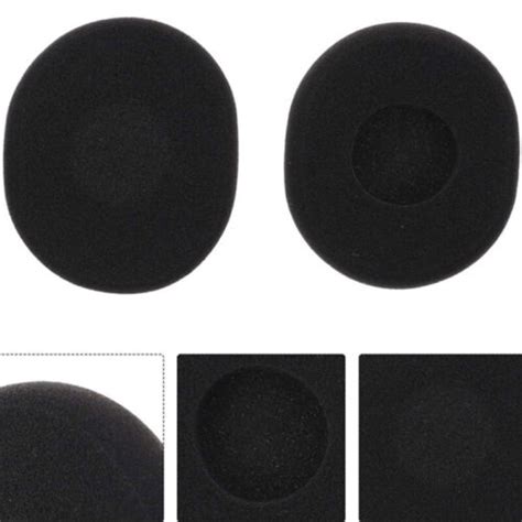 1 pair 75x65mm Black Headset Earpads for Logitech H800 H 800 …