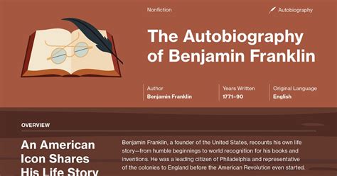 1 paragraph autobiography of benjamin