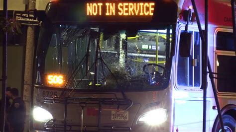 1 person fatally struck by Muni bus