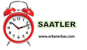 1 Sınıf Saatler