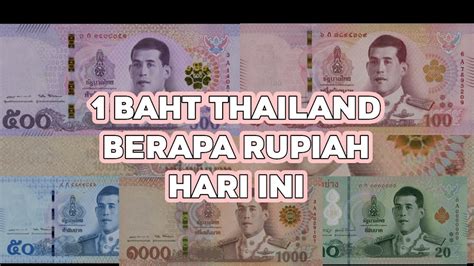 1 thai baht berapa rupiah