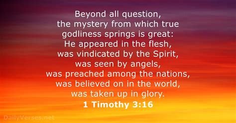 1 Tim 3 16