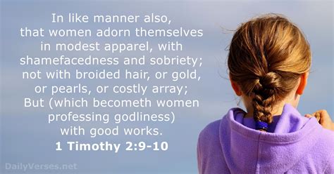 1 Timothy 2 9