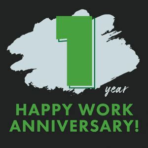 We are grateful for your hard work and commitment over the past year. You have accomplished so much in just one year, which is a testament to your abilities. Happy work anniversary, and thank you for your hard work! Exactly one year ago today, you took your seat at our office desk and improved everything.. 