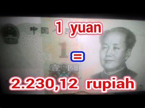 1 yuan china berapa rupiah