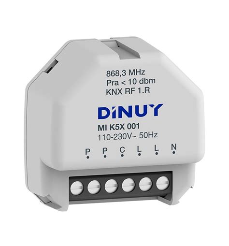 1-CHANNEL SWITCHING ACTUATOR – IT KNX 001 - Dinuy