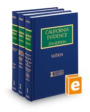 Read Online 1 California Evidence 5Th Circumstantial Evidence Witkin 