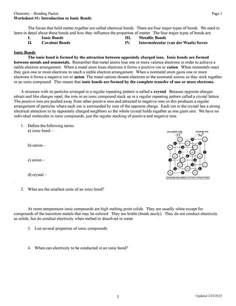 Read Online 1 Introduction To Chemistry Packet Answers 