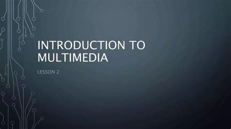 Full Download 1 Introduction To Multimedia Presentations 