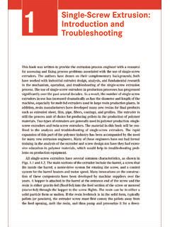 Full Download 1 Single Screw Extrusion Introduction And Troubleshooting 