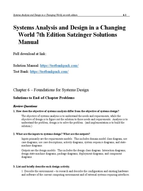 Read Online 1 Systems Analysis And Design In A Changing World 7Th Edition Pdf Download 