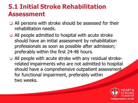 1. Initial Stroke Rehabilitation Assessment