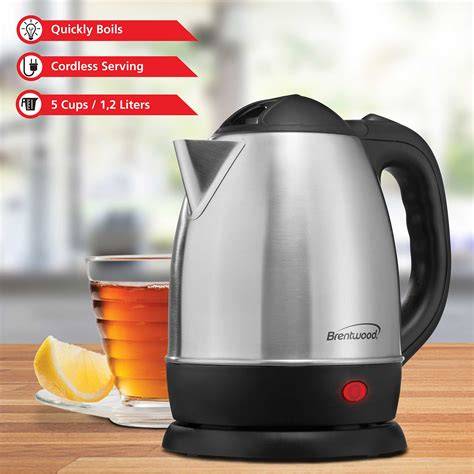 1.2L Stainless Steel Insulated Kettle - IndiaMART - raincitystudios.com