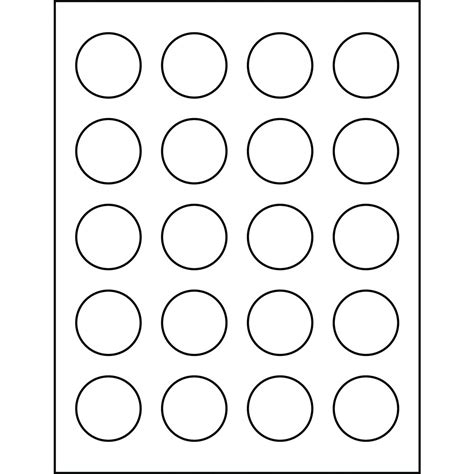 1.5" Round Circle Labels Circle Labels Round Labels Candle Labels