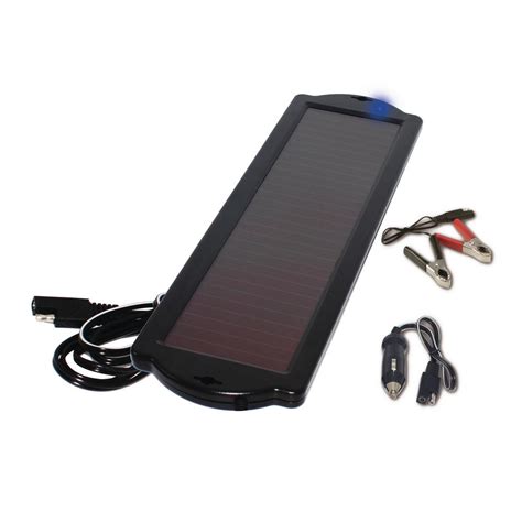 1.5-Watt Amorphous Solar Powered 12-Volt Battery Maintainer