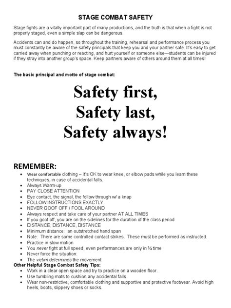 1.Stage-Combat-Safety-Handout.pdf - Course Hero - muktibox.com