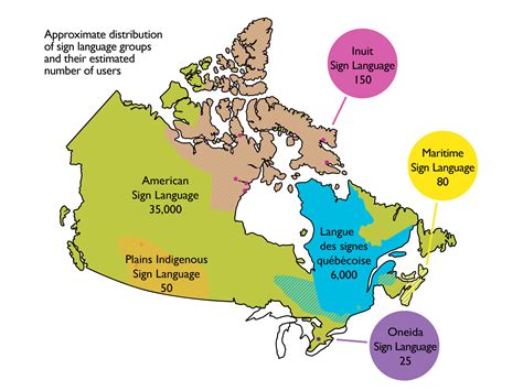 1.SignLanguagesofCanadaMap Canadian Audiologist
