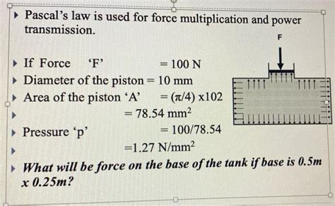 10: Pascal's Law and Force Multiplication - Engineering LibreTexts - wintechmobiles.com