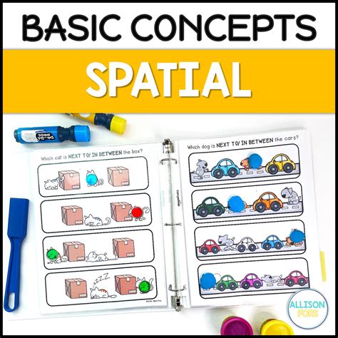 10++ Spatial Concepts Worksheets