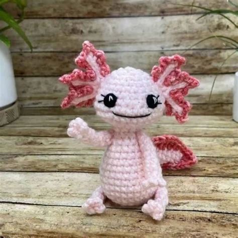 10+ Adorable Axolotl Crochet Patterns