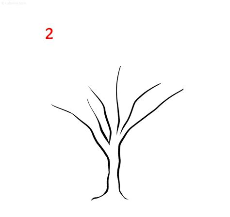 10+ Bare Tree Drawing Tree drawing, Tree drawing simple, Tree sketches