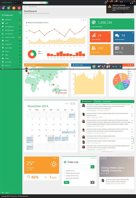 10+ Best jQuery UI Templates Free & Premium Templates
