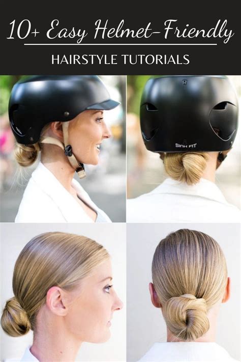 10+ Easy HelmetFriendly Hairstyle Tutorials For Looking Stylish When