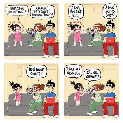 10+ Funny But Honest Comics About Mother And Daughter bemethis