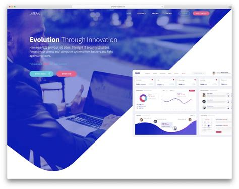 10+ Interactive Website Templates Gif