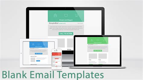 10+ Popular Blank Email Templates HTML, PSD Files Download! Free & Premium Templates