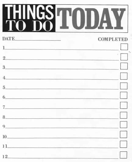 10+ Printable To Do List Templates Excel Templates