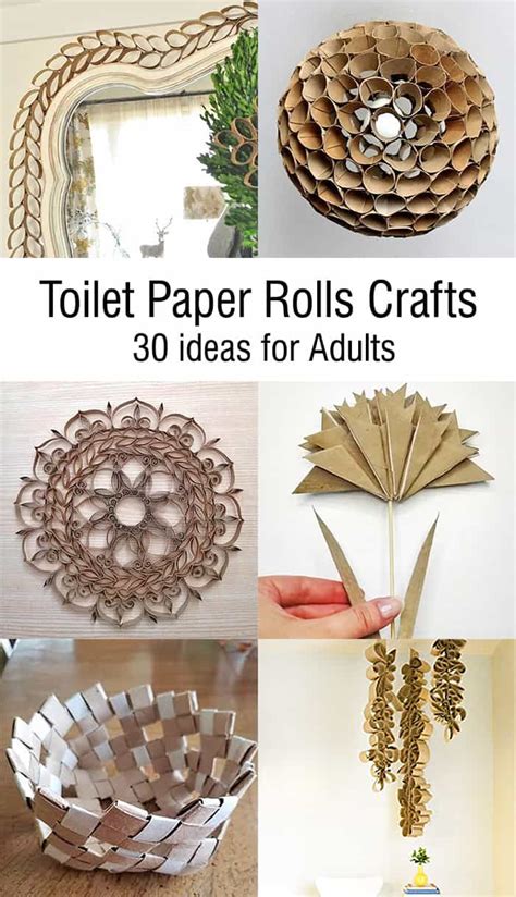 10+ Toilet Paper Roll Crafts For Adults Diy - Colorfulfor - muktibox.com