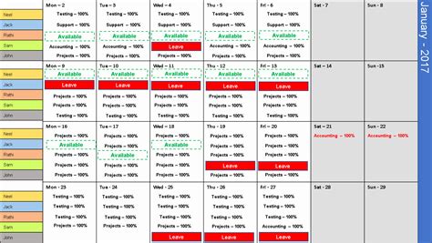 10+ Team Schedule Templates Free Sample, Example format Download