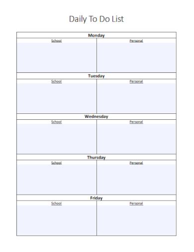 10+ To Do List Samples Sample Templates