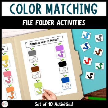10+ images about ABA tasks/activities on Pinterest File folder
